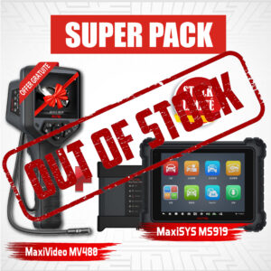 SPECIAL PRICE MaxiSYS MS919 + MaxiVideo MV480 gratuit