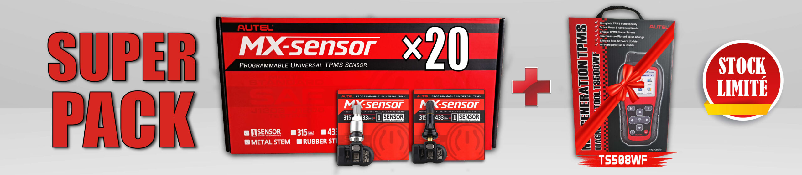 pack 20 mx sensor plus app maxi tpms gratuit