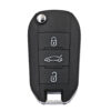 (433MHz) 4A Chip Flip Remote Key For Peugeot 308 3008 (HU83)