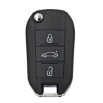 (433MHz) 4A Chip Flip Remote Key For Peugeot 308 3008 (HU83)