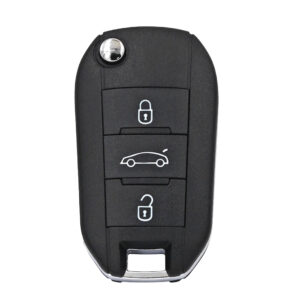 (433MHz) 4A Chip Flip Remote Key For Peugeot 308 3008 (HU83)