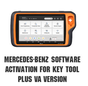 Xhorse - Mercedes-Benz Software Activation For Key Tool Plus VA Version