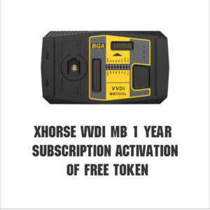 Xhorse VVDI MB 1 Year Subscription Activation of Free Token